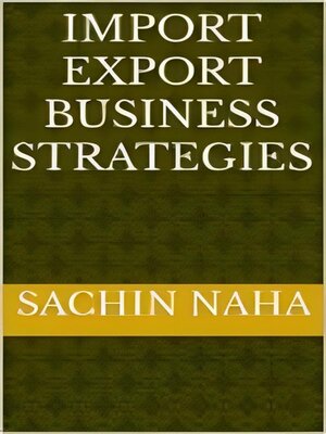 cover image of Import Export Business Strategies